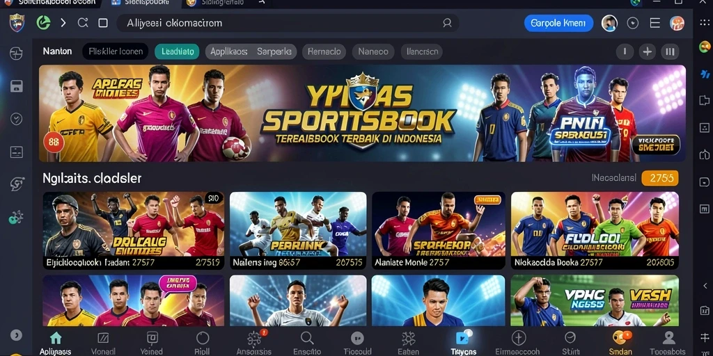 Tampilan antarmuka aplikasi 2757 yang menarik dan user-friendly.