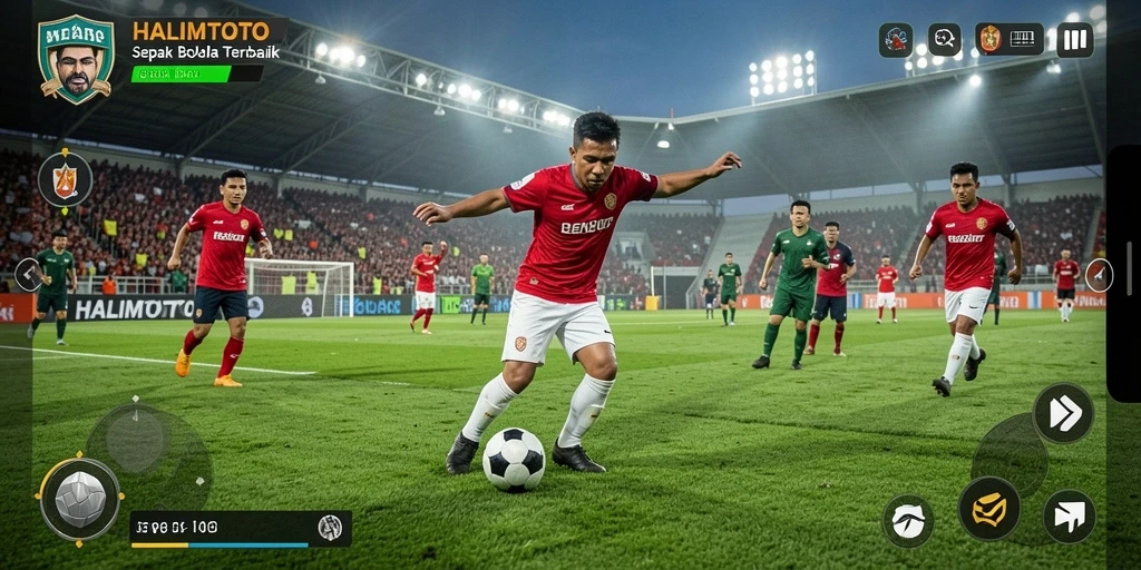Tampilan gameplay menarik dari HALIMTOTO yang penuh aksi.