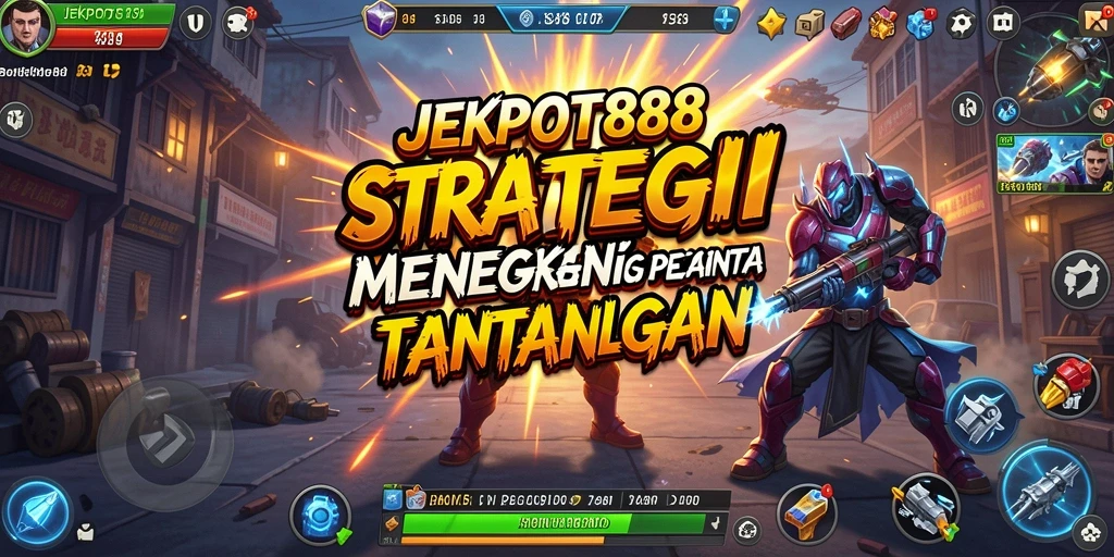 Tampilan gameplay menegangkan dari JEKPOT88 saat merencanakan strategi.