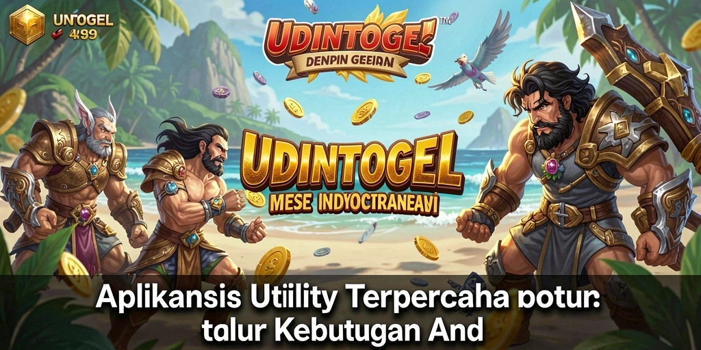 Screenshot UDINTOGEL menunjukkan antarmuka pengguna yang intuitif dan fungsi yang mudah diakses.