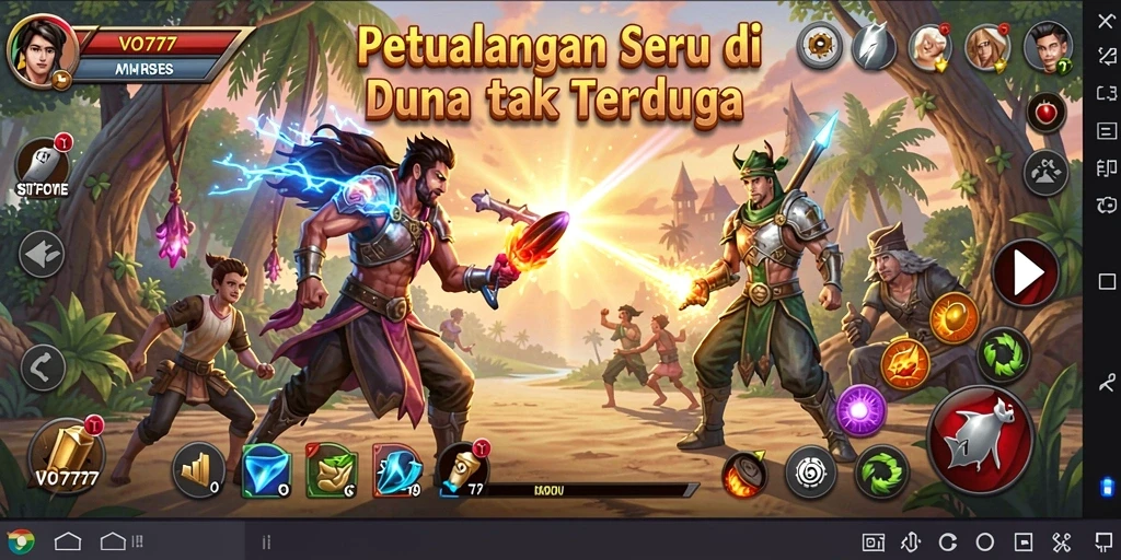 Tampilan menarik dari gameplay VO777 yang penuh petualangan.