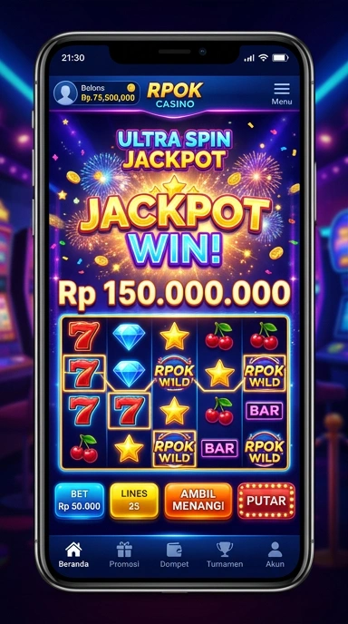 Halaman detail aplikasi di rpok dengan informasi lengkap.